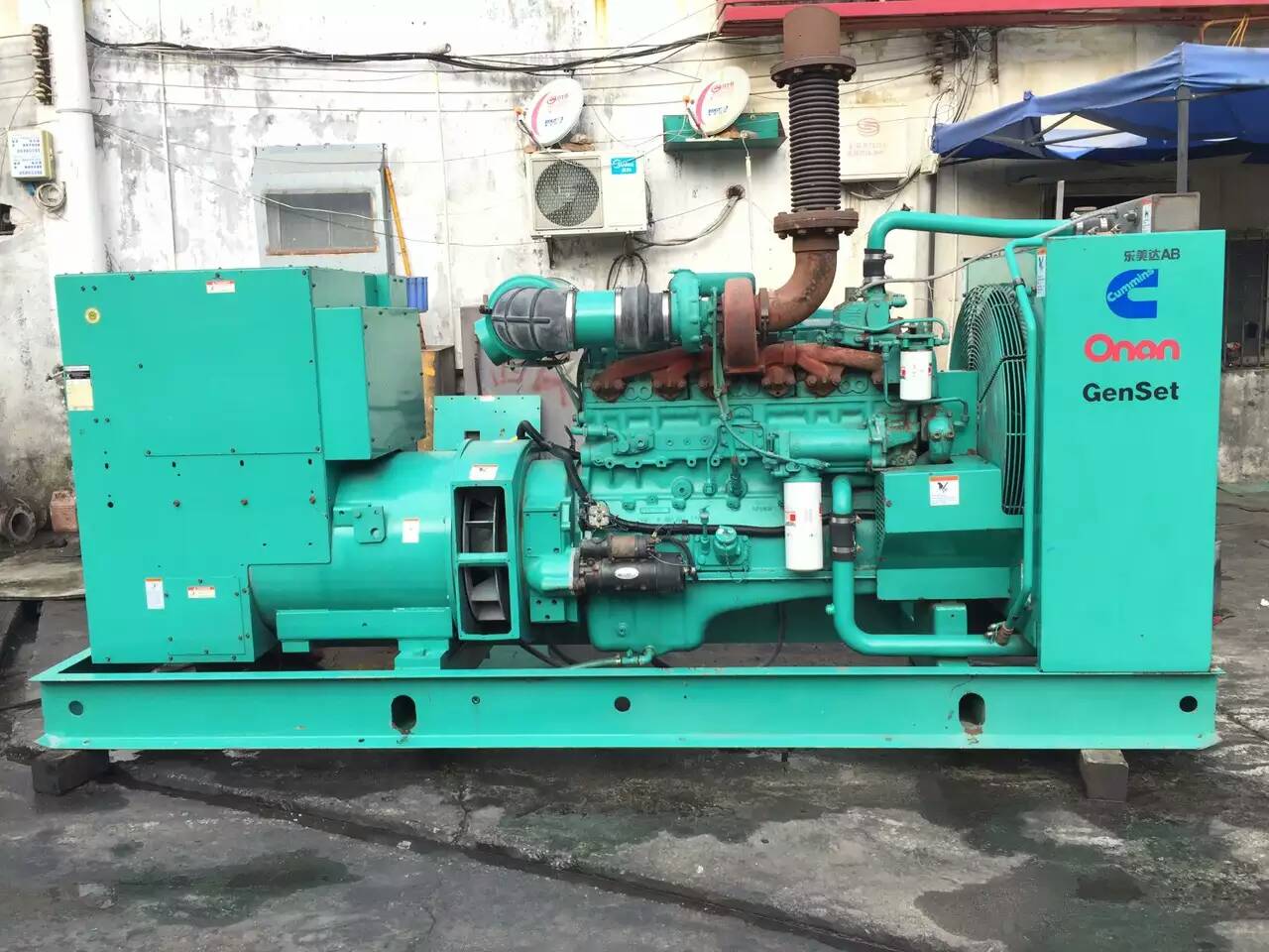 伊州租赁发电机-柴油发电机不正常冒烟的原因