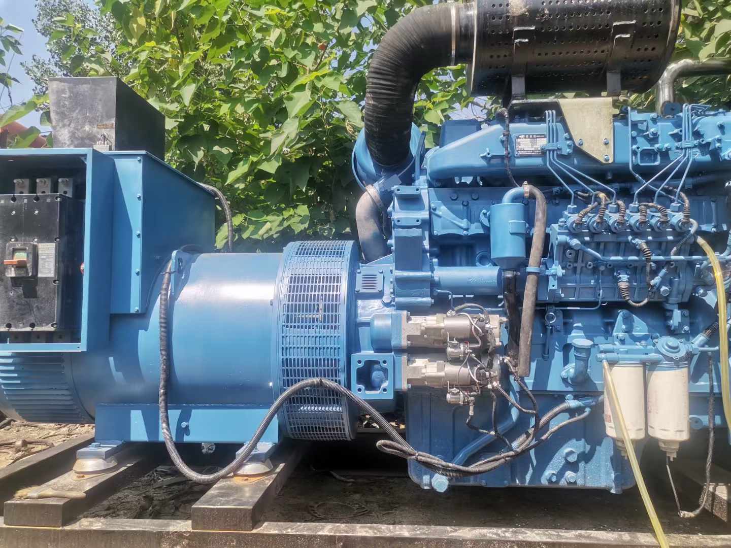 伊州详细说明降低 800kW 柴油发电机输出电流波动的方法